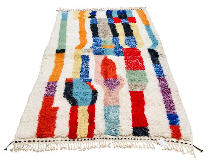 beni ourain rug, moroccan rug, berber rug, wool rug,  rug, handmade rug, azilal rug, moroccan carpet, hand woven rug, beni rug, tapis