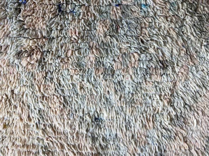   Handmade Moroccan runner carpet rug  hallway boujaad rug