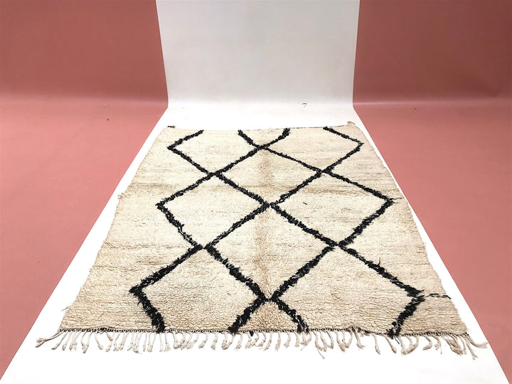 moroccan rugs  , beni ourain rug, berber carpet,  rug, bohemian rug, white color rug, soft carpet, handmade gift, art, design