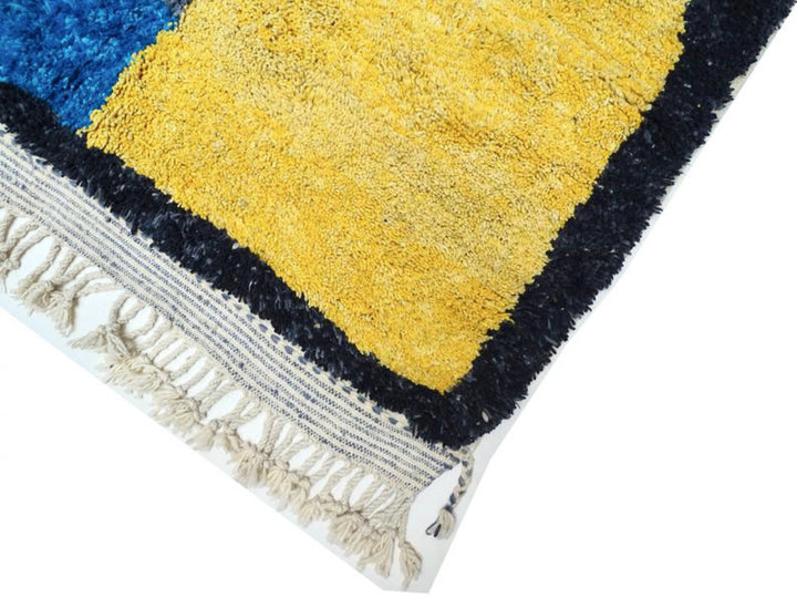 beni ourain rug, handmade rug,  rug, berber rug, tribal rug, moroccan rug, area rug, moroccan carpet, wool rug, colorful rug