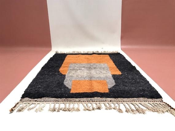 Custom Moroccan Rug,  wool, Moroccan carpet, Handmade Beni Ourain Style, Teppich marokko, Shag area rug, sheepskin rug, Large authentic