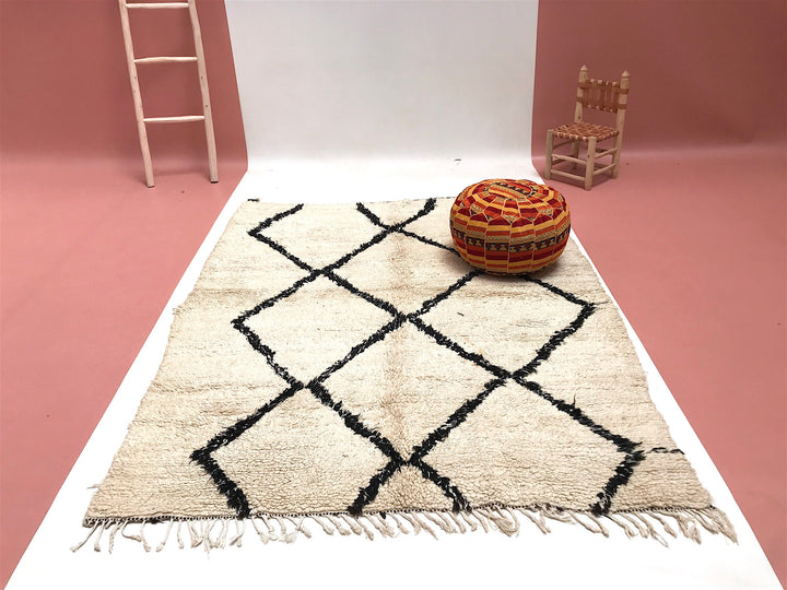 moroccan rugs  , beni ourain rug, berber carpet,  rug, bohemian rug, white color rug, soft carpet, handmade gift, art, design