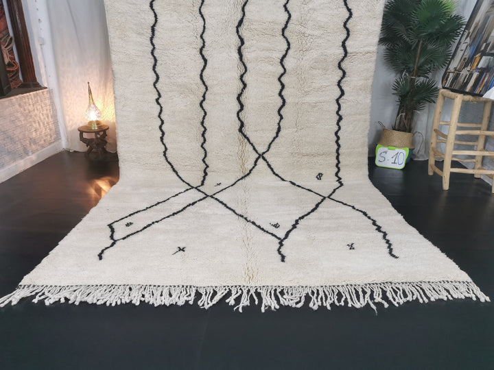 Amazing Mrirt Rug,Moroccan Handmade Carpet, Artistic White Rug, Tribal Abstract Rug, Berber Wool, Rug, Tapis berber, Sheep Wool Rug