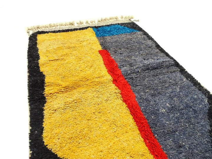 beni ourain rug, handmade rug,  rug, berber rug, tribal rug, moroccan rug, area rug, moroccan carpet, wool rug, colorful rug