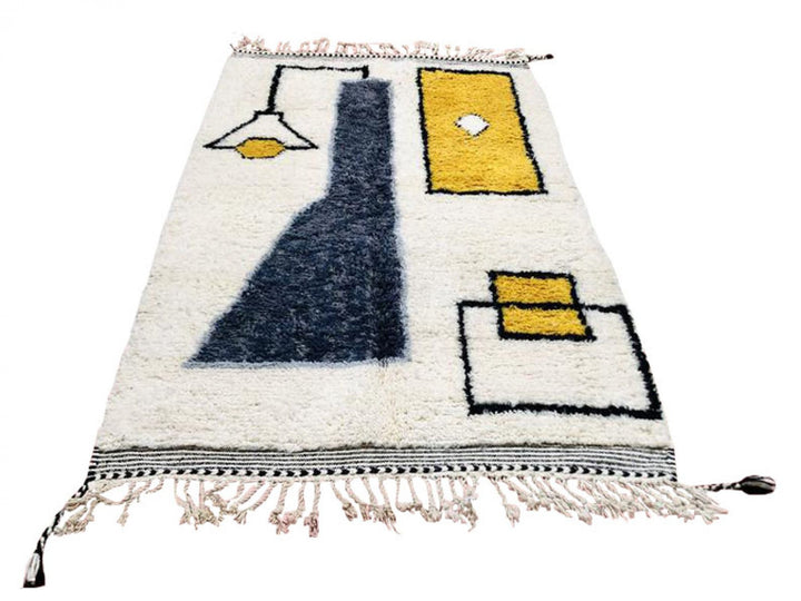 beni ourain rug, moroccan rug, berber rug, wool rug,  rug, handmade rug, azilal rug, moroccan carpet, hand woven rug, beni rug, tapis