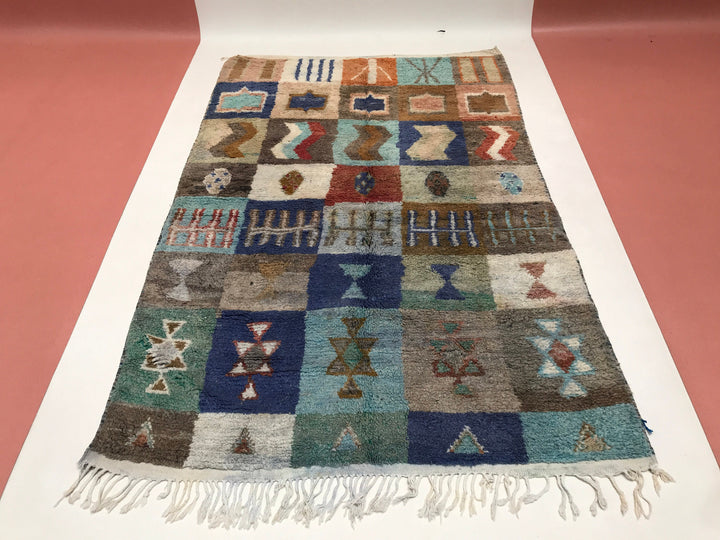 moroccan boujad rug  area rug  moroccan rug   rug  berber carpet  handmade rug  oriental carpet  berber rug moroccan rug