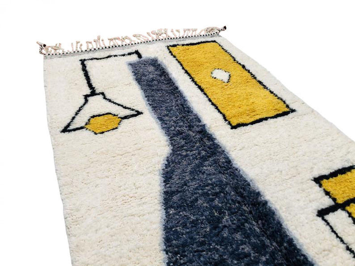 beni ourain rug, moroccan rug, berber rug, wool rug,  rug, handmade rug, azilal rug, moroccan carpet, hand woven rug, beni rug, tapis