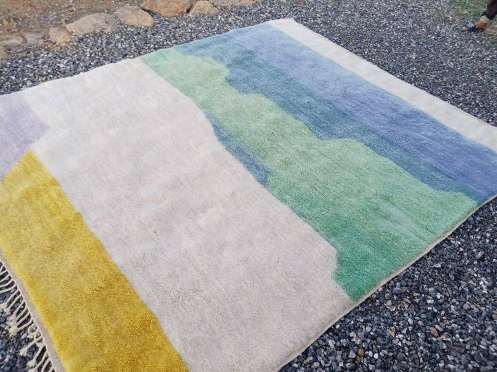 Custom Moroccan rug, Made to order Beni Mrirt rug, Moroccan carpet, Berber rug, Handmade wool rug, Beniouarain rug, Beni ourain rug