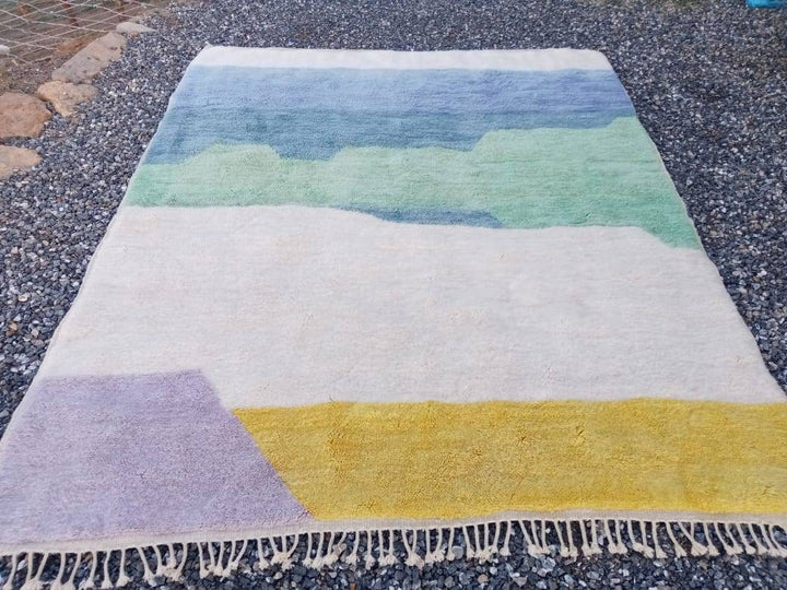 Custom Moroccan rug, Made to order Beni Mrirt rug, Moroccan carpet, Berber rug, Handmade wool rug, Beniouarain rug, Beni ourain rug