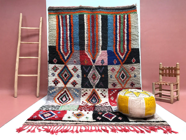 moroccan boujad moroccan rug, area rug , moroccan rug,  rug, berber carpet, handmade rug, oriental carpet, berber rug, wool rug