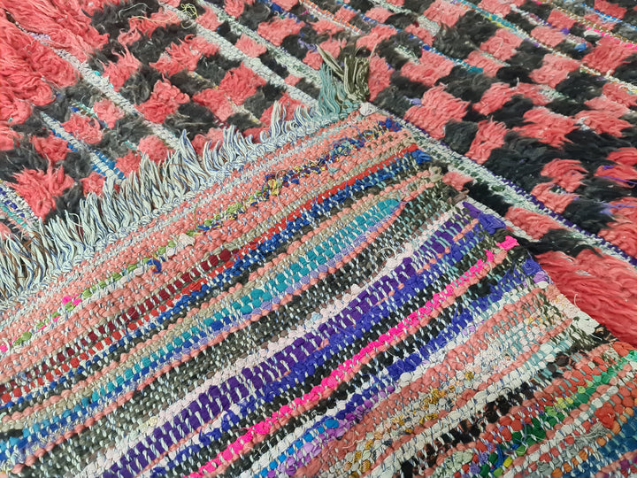  moroccan rug, wool boujaad rug, berber handmade carpet, antique wool rug, tapis marocain, teppich morokko
