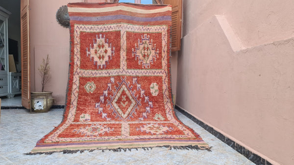 . feet . feet  moroccan berber shaggyrug  red moroccan rug