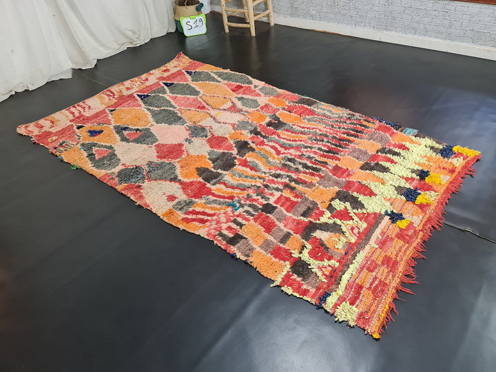 moroccan  rug, tribal area carpet,  wool rug, handmade wool rug, berber authenticcarpet, tapis marocain