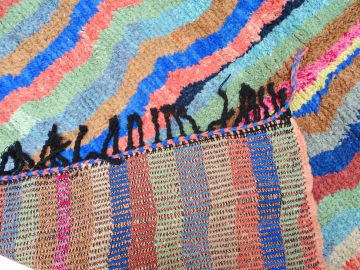 colorful Moroccan Rug Wool, , Moroccan Berber Rug, Beni Berber Rugs, Authentic Moroccan rug, Teppich Marokki, Wool Berber Carpet