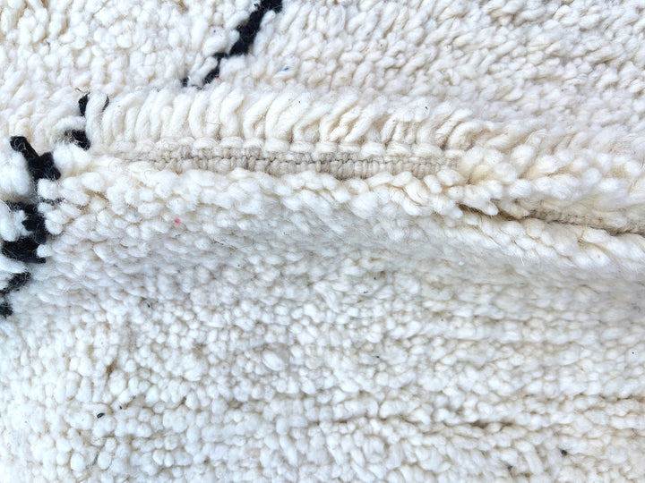 Moroccan rug , Beni Ourain Rug, Berber carpet, bohemian rug, white color rug, soft carpet, handmade gift,Unique large Moroccan carpet