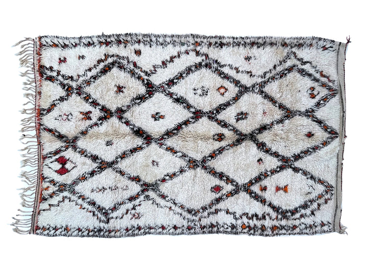 Custom Moroccan rug , Beni Ourain Rug, Berber Handmade rug, bohemian rug, white color rug, soft carpet, handmade gift, area rug, design