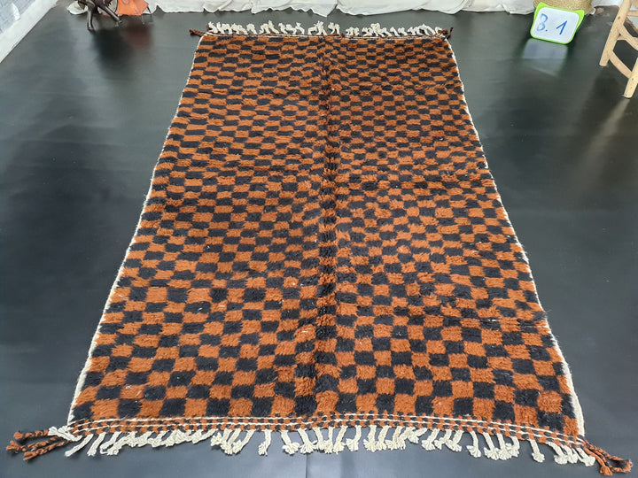 Beni Ourain Rug, Moroccan Rug, Handmade Carpet, Tribal Rug, Berber Rug, Sheep Wool Rug, Tapis berbere, Tapis Marocain, Teppish Marokko.