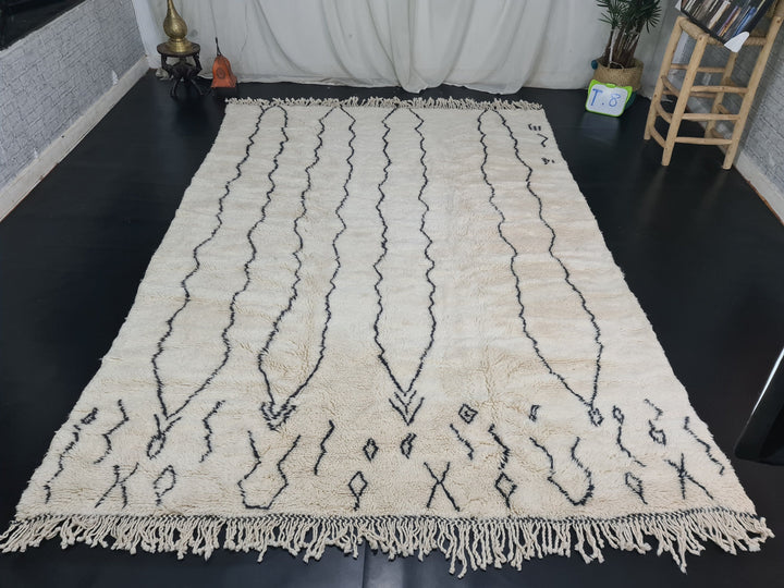 Berber Mrirt Rug ,Handmade Mrirt Rug, Authentic Moroccan Rug, AbstractRug, High Quality Wool Rug, Teppich Marokko.