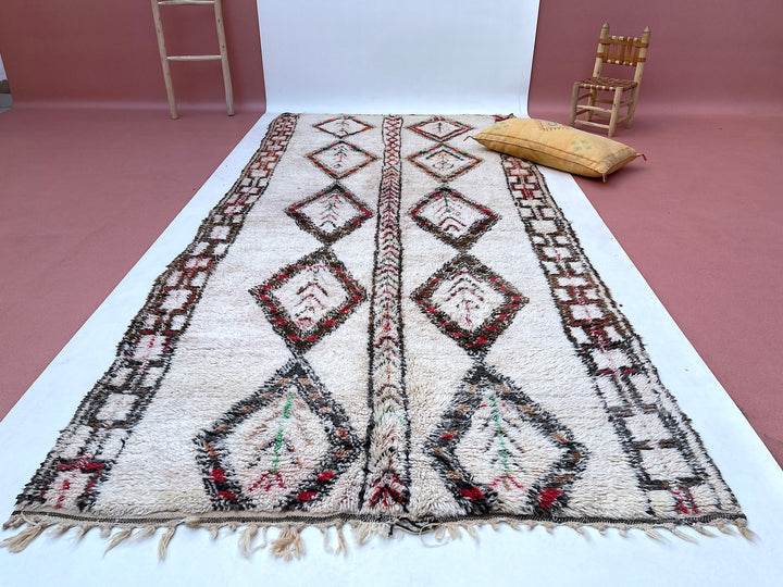 berber rug , beni ourain rug, authentic moroccan rug, berber carpet,  rug,bohemian rug, handmade, beni ourain style, teppich