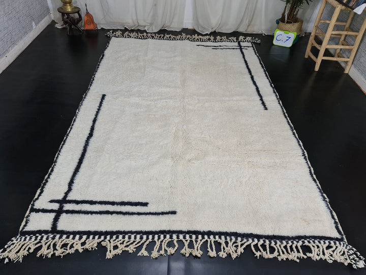 Fabulous Moroccan Rug, Handmade Beni Ourain Rug, Berber Rug, Authentic Rug, Wool Handwoven Rug, Teppish Marokko, Tapis Marocain.