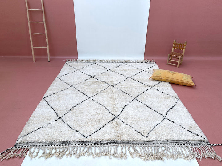 Custom Moroccan Rug, Custom made rug, Beni Ouarain, Soft rugs, tufted rug, Authentic Soft carpet, Wool rug, Handmade rug, Custom size rug