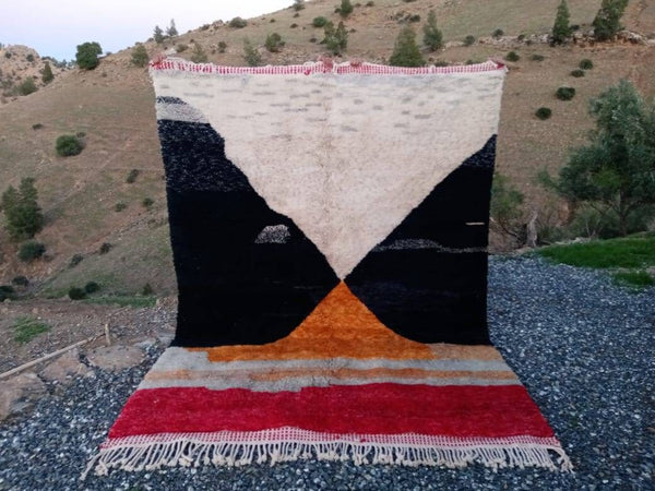 Moroccan rug, Mrirt rug, Moroccan shag rug, Premium quality rug, Abstract rug, Berber rug, Beniouarain rug, Wool rug, Made to order rug