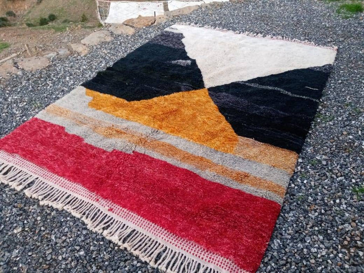 Moroccan rug, Mrirt rug, Moroccan shag rug, Premium quality rug, Abstract rug, Berber rug, Beniouarain rug, Wool rug, Made to order rug