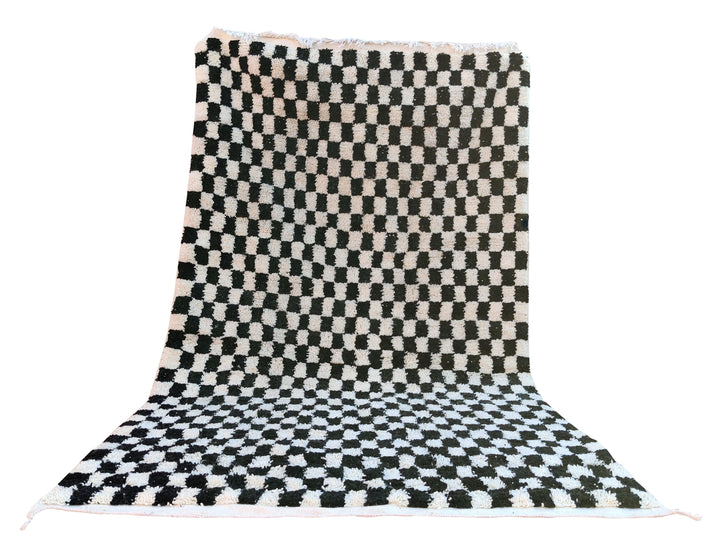 Checkered rug, Moroccan rug checker, Berber moroccan rug,  rug, handwoven wool rug, Mid century rug, Morokko Teppich, tapis