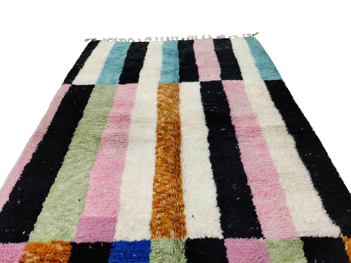 Moroccan rug handmade,  ourain rug, moroccan wool rug, beni ourain rug, moroccan rug handmade berber carpet, handmade wool rug