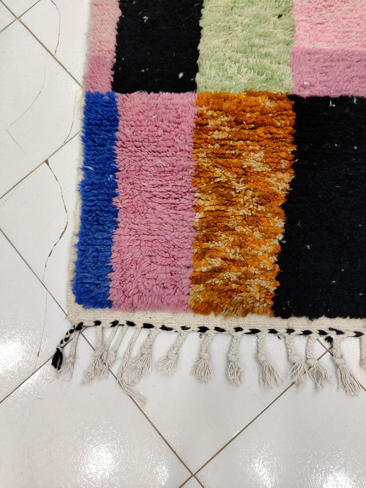 Moroccan rug handmade,  ourain rug, moroccan wool rug, beni ourain rug, moroccan rug handmade berber carpet, handmade wool rug