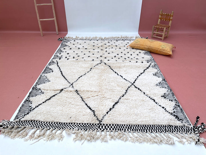 Custom Moroccan Rug, Custom made rug, Beni Ouarain, Soft rugs, tufted rug, Authentic Soft carpet, Wool rug, Handmade rug, Custom size rug