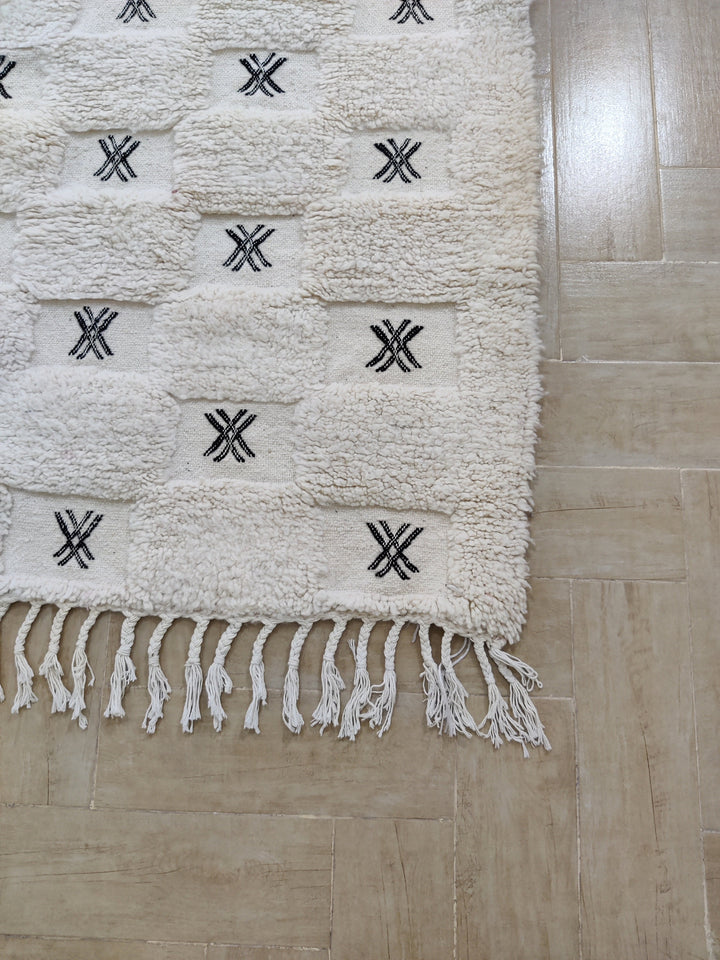 Large Moroccan Checkered area rug, Berber Checker rug, nursery rug, living room rug, , Boho rug, Teppich, tapis, bedroom rug