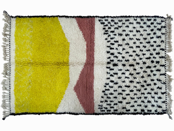 moroccan rugs , beni ourain rug, bohemian rug, white color rug, soft carpet, handmade gift, art, design, berber carpet,  rug