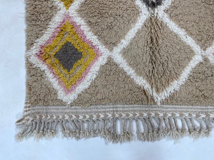 Custom Moroccan Rug, Custom made rug, Beni Ouarain, Soft rugs, tufted rug, Authentic Soft carpet, Wool rug, Handmade rug, Custom size rug