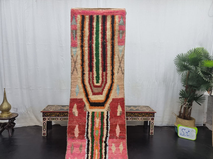 STUNNING BOUJAD RUG, Vibrant Boujaad Rug, Azilal Rug, Colorful Rug, Abstract Carpet, Handmade Rug, Berber Rug, Handwoven Carpet ,Wool Carpet