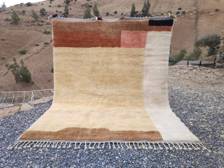 Customized Moroccan rug, Mrirt rug, Moroccan shag rug, Premium quality rug, Abstract art rug, Tapis berbere, Beniouarain rug, Wool rug