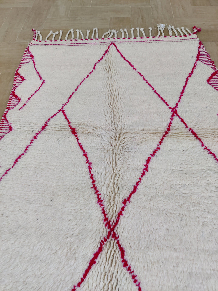 Moroccan pink rug Flat woven kilim  Custom rug Moroccan area rug Wool Berber rug  Beni ourain rug   Free shipping