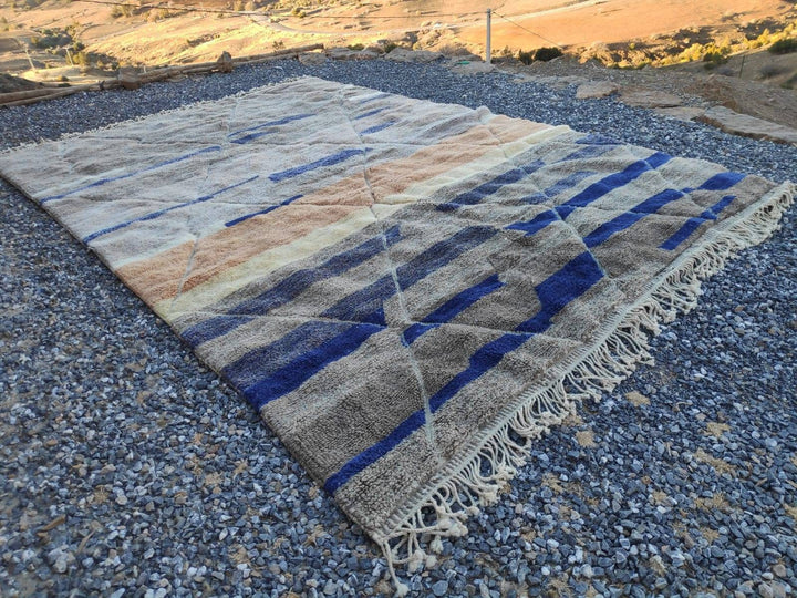 Moroccan rug, Customized Mrirt rug, Highquality wool rug, Lu rugs,  natural, Tapis berbere, Beniouarain, Boujad, Soft rug