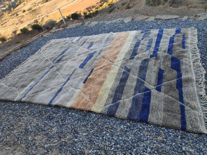 Moroccan rug, Customized Mrirt rug, Highquality wool rug, Lu rugs,  natural, Tapis berbere, Beniouarain, Boujad, Soft rug