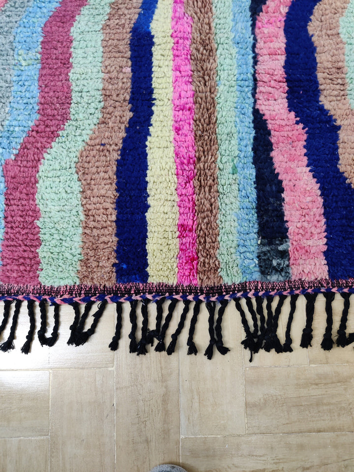 colorful Moroccan Rug Wool, , Moroccan Berber Rug, Beni Berber Rugs, Authentic Moroccan rug, Teppich Marokki, Wool Berber Carpet