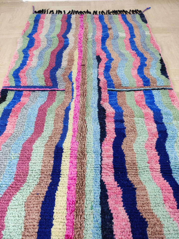 colorful Moroccan Rug Wool, , Moroccan Berber Rug, Beni Berber Rugs, Authentic Moroccan rug, Teppich Marokki, Wool Berber Carpet