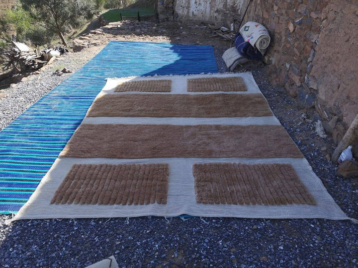 Mrirt rug, Moroccan rug, Customized Mrirt rug, Highquality wool rug, Lu rugs,  natural, Tapis berbere, Beniouarain, Soft rug