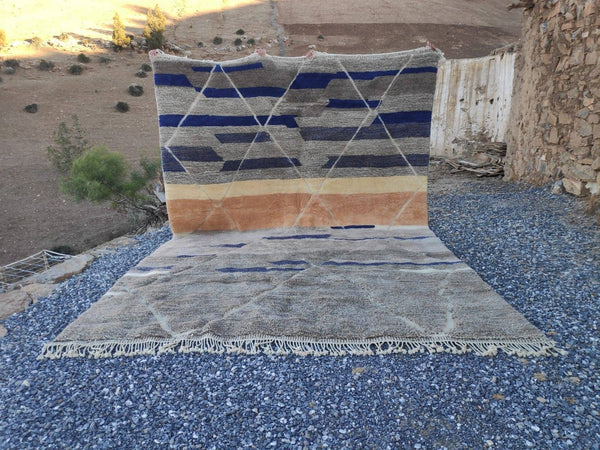 Moroccan rug, Customized Mrirt rug, Highquality wool rug, Lu rugs,  natural, Tapis berbere, Beniouarain, Boujad, Soft rug