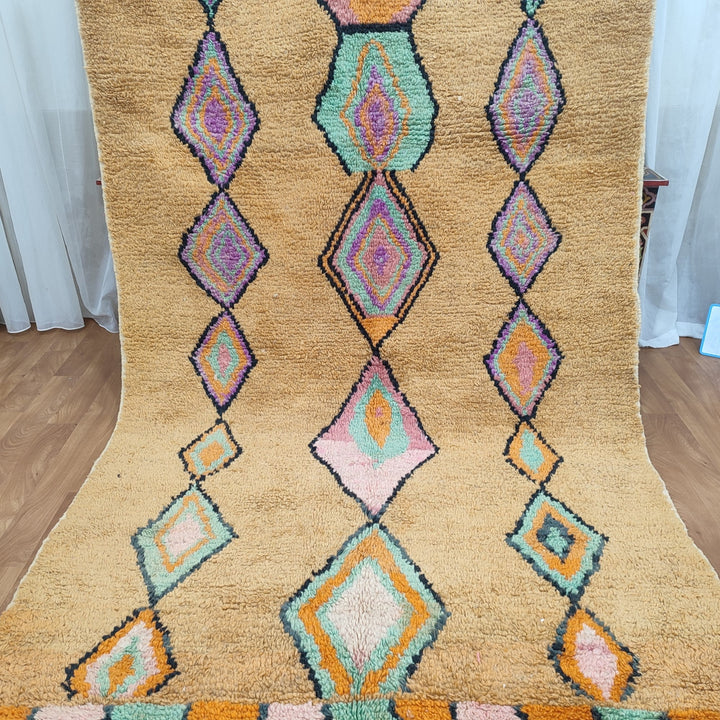 Fabulous Boujaad Rug, Authentic Moroccan Handmade Rug, Colorful Rug, Abstract Rug, Berber Tribal carpet, Bohemian Rug, Wool Rug, Boujad Rug