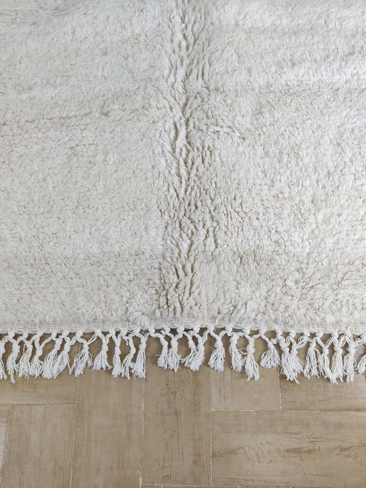 IRRESISTIBLE white Moroccan rug Beni Ourain rug, handmade  wool rug, custom moroccan wool rug, berber carpet, handmade wool rug