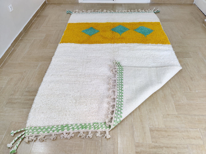 Beni ourain rug, green berber rug, Moroccan rug green, Moroccan rug teal, Moroccan rugs, Berber teppich, Moroccan rug , Green berber rug