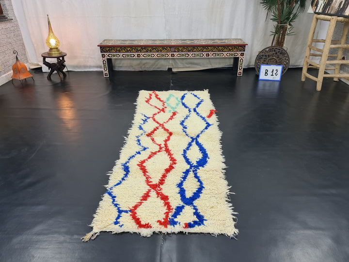 stunning  rug, moroccan  , berber wool rug, geometric rug, red and blue  rug, winter rug, area rug, sheep wool rug