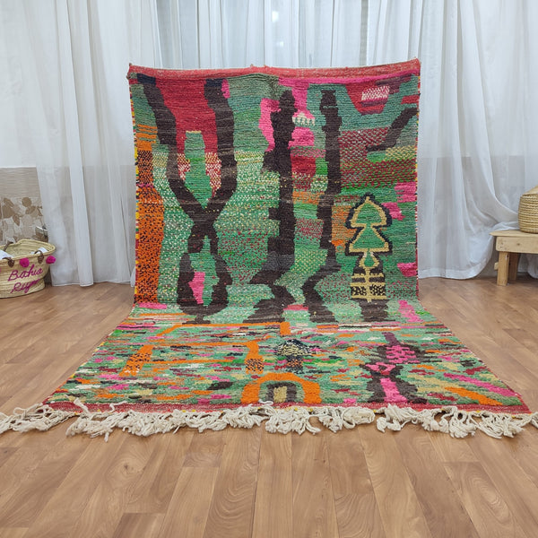 Moroccan Nomad Rug  Amazing Moroccan Rug  Wool Rug  Berber Carpet  Bohemian Rug  Abstract Rug  Tapis Marocain