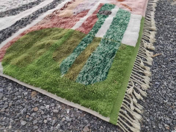 Moroccan rug, Custom Mrirt rug, Highquality wool rug, Lu rugs,  natural, Tapis berbere, Beniouarain, Boujad rug, Soft rug