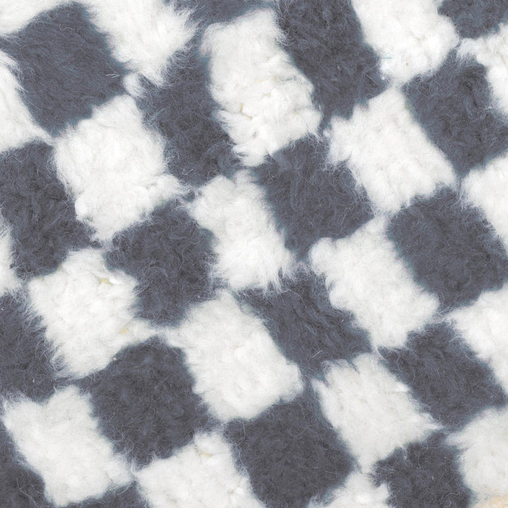 Checkered Rug, Moroccan Shag Rug, Handmade Rug, Beni Ourain Rug, Checkerboard Rug, Area Rug , Custom Rug